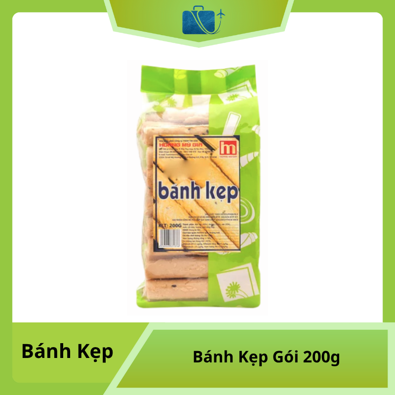Bánh Kẹp Hoàng Mỹ Gia Gói 200g