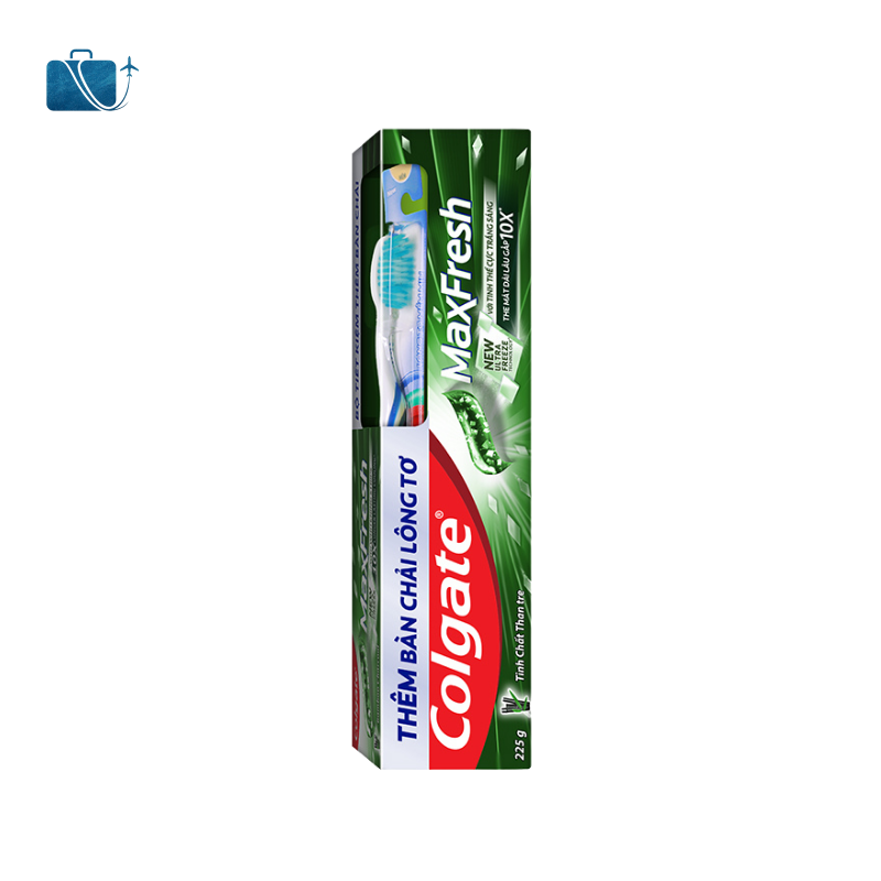 Kem Đánh Răng Colgate MaxFresh Than Tre 225g 2