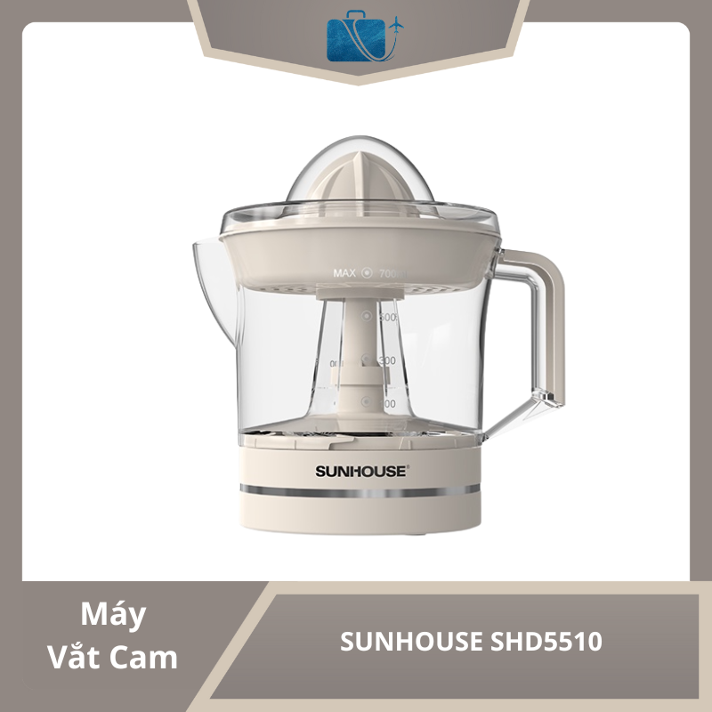 MÁY VẮT CAM SUNHOUSE SHD5510 – NHỎ GỌN, TIỆN DỤNG,
