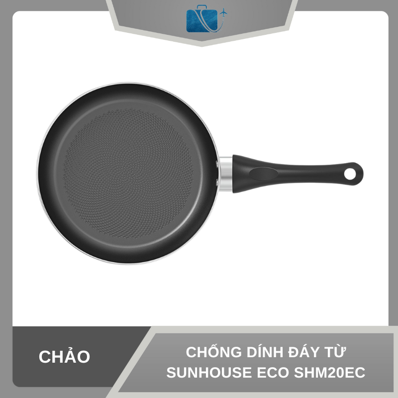 CHẢO CHỐNG DÍNH ĐÁY TỪ SUNHOUSE ECO SHM20EC
