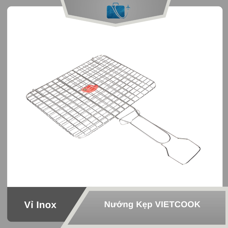Vỉ Inox Nướng Kẹp VIETCOOK