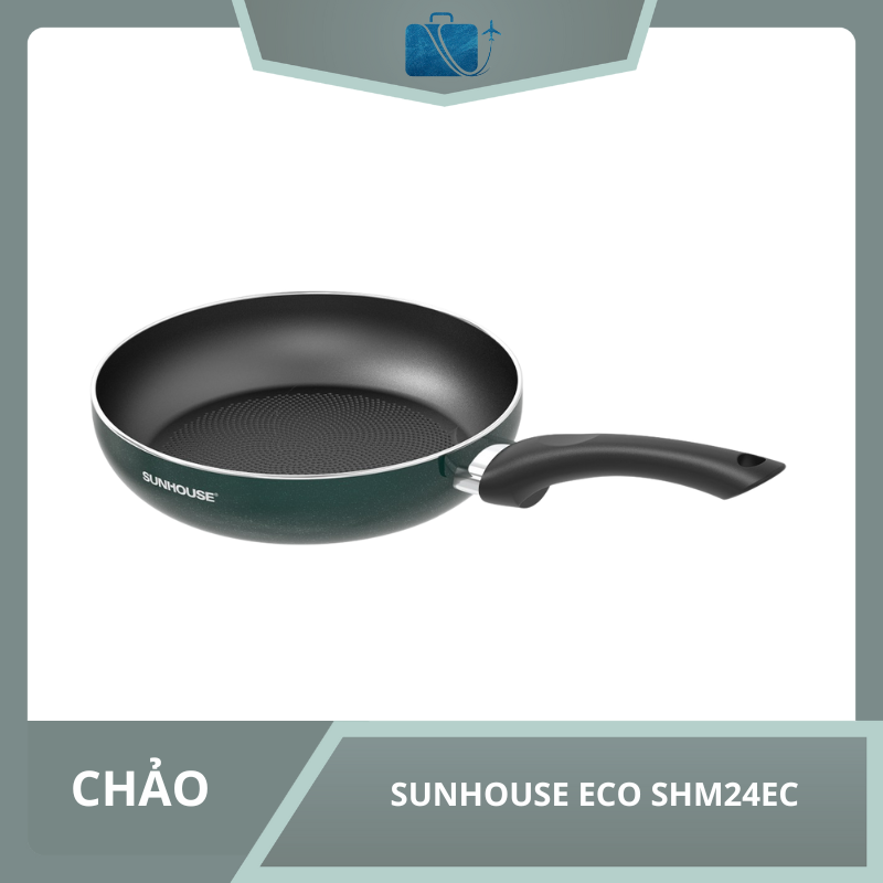 CHẢO CHỐNG DÍNH ĐÁY TỪ SUNHOUSE ECO SHM24EC