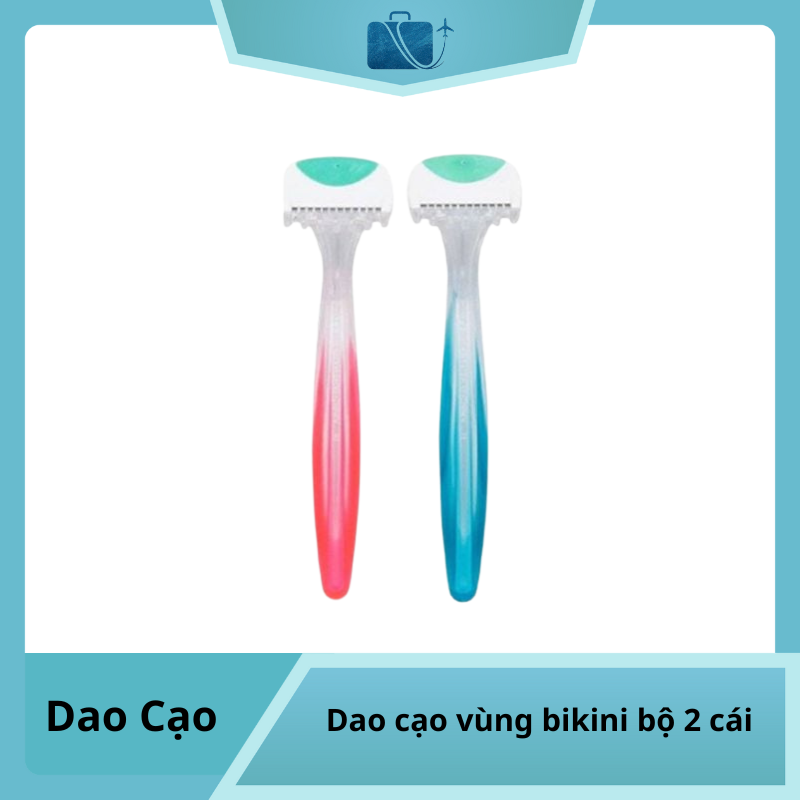 Dao cạo vùng bikini Kai Razor bộ 2 cái
