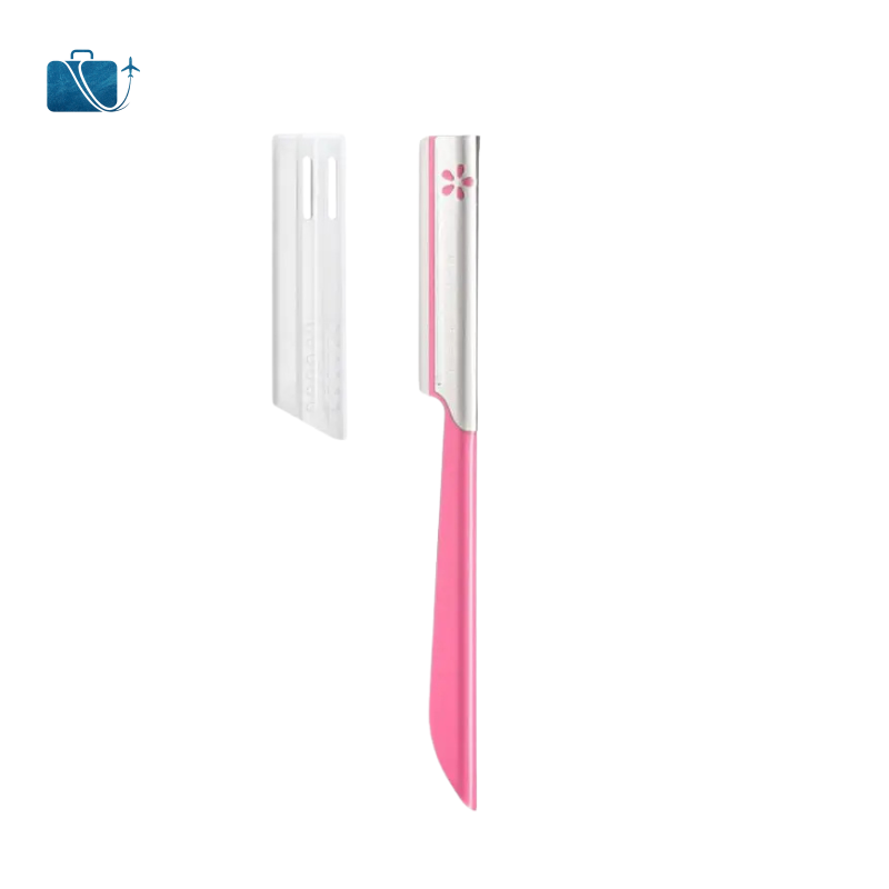 Dao Cạo Lông Mặt KAI Thân Kim Loại (5 Cái) 2