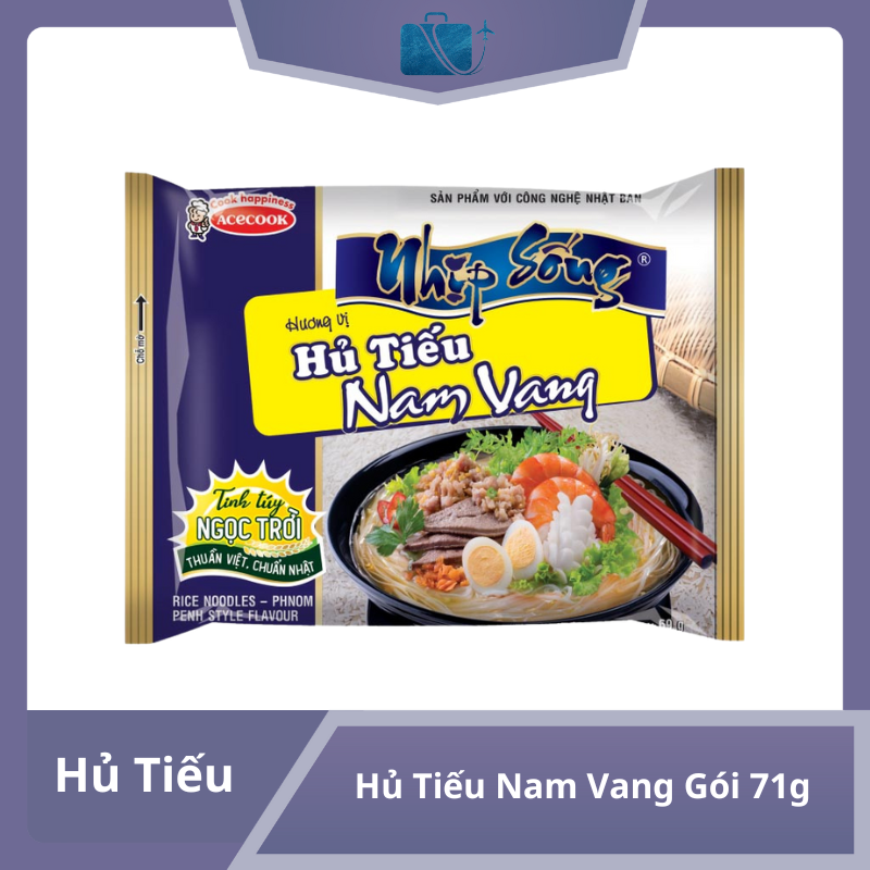 Hủ Tiếu Nam Vang Nhịp Sống Gói 71g
