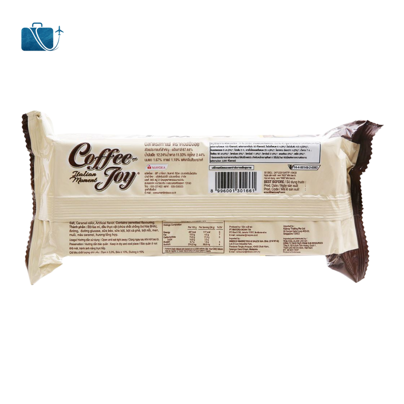 Bánh quy vị cà phê Coffee Joy gói 142g 2