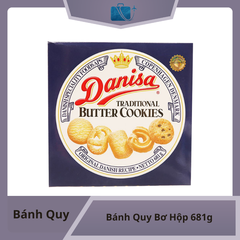 Bánh Quy Bơ Danisa Hộp 681g