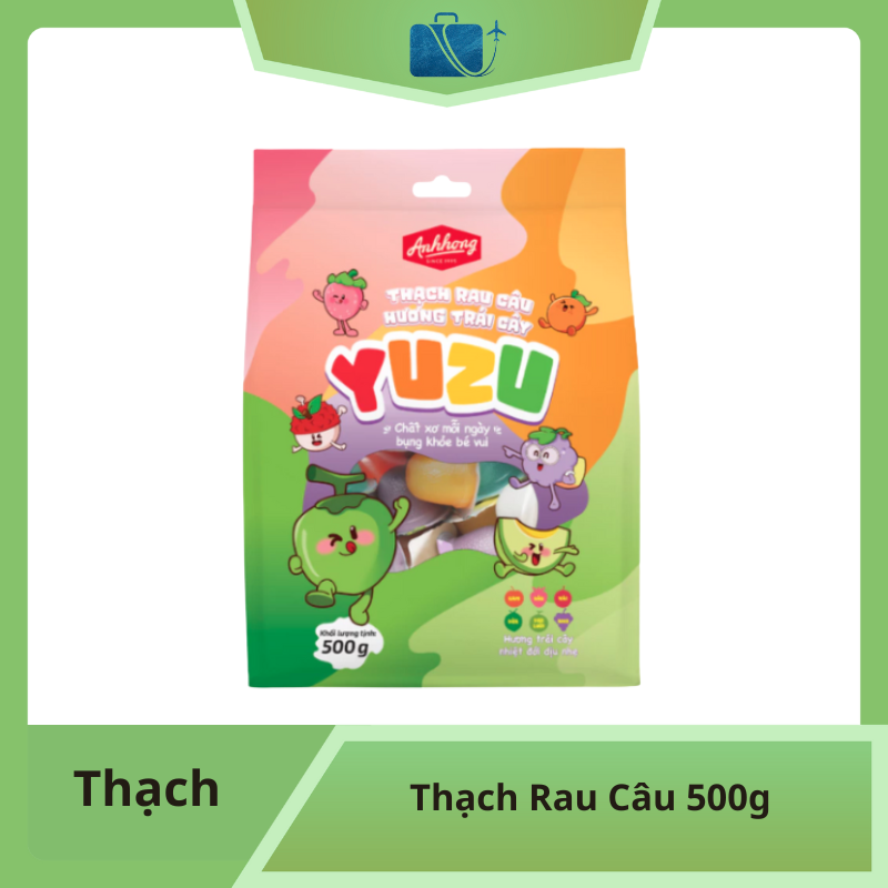 Thạch Rau Câu Yuzu – Bổ sung chất xơ 500g
