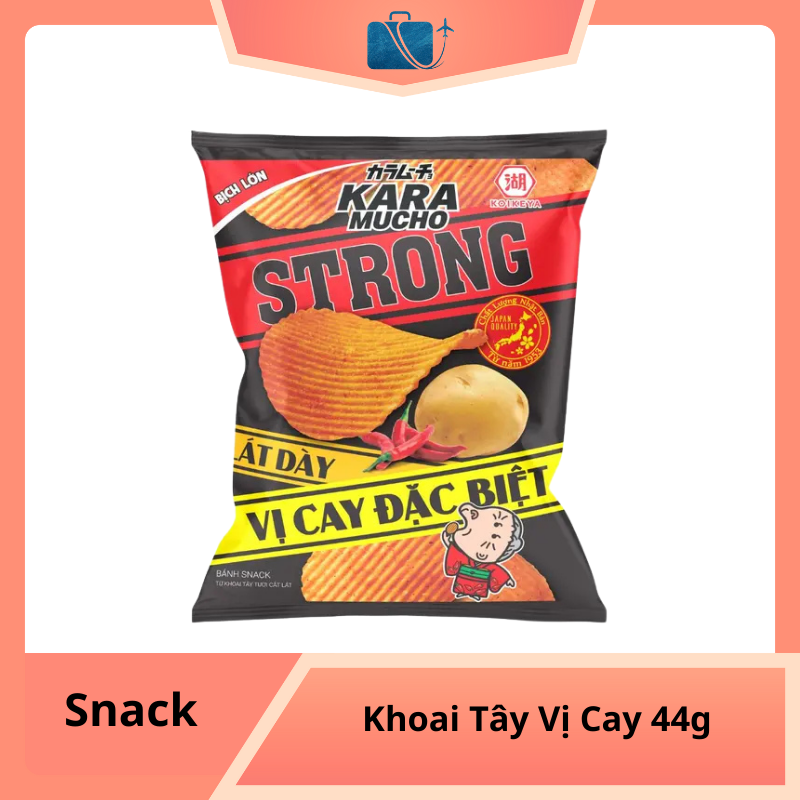 Snack Khoai Tây Vị Cay Koikeya Karamucho 44g