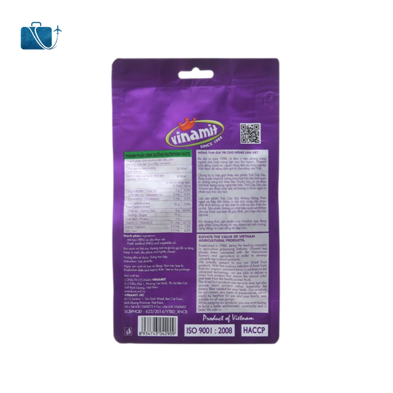 Mít Sấy Vinamit Gói 100g 2