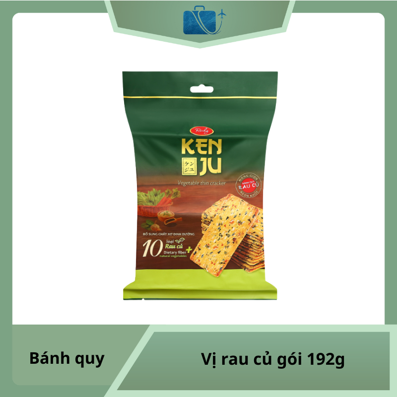 Bánh Quy Vị Rau Củ Richy Kenju Gói 192g