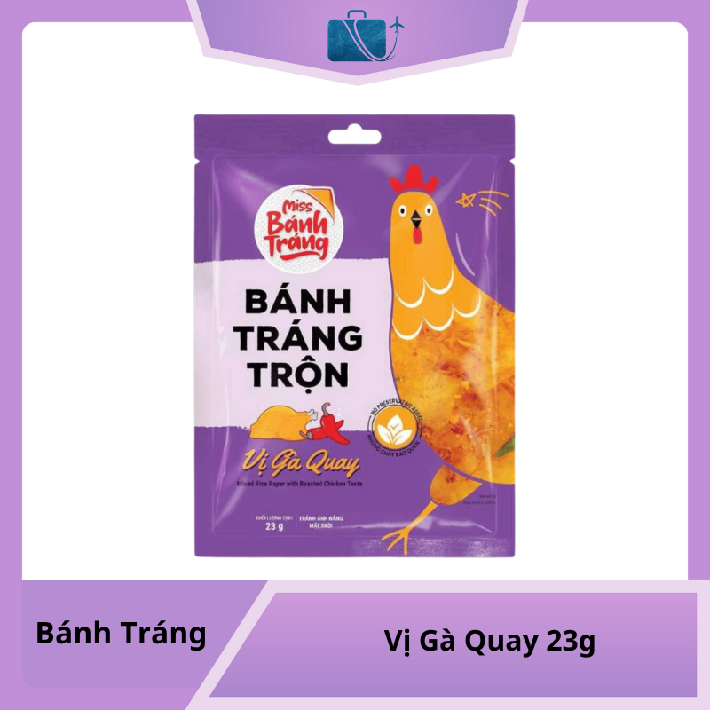 Bánh Tráng Trộn Vị Gà Quay 23g