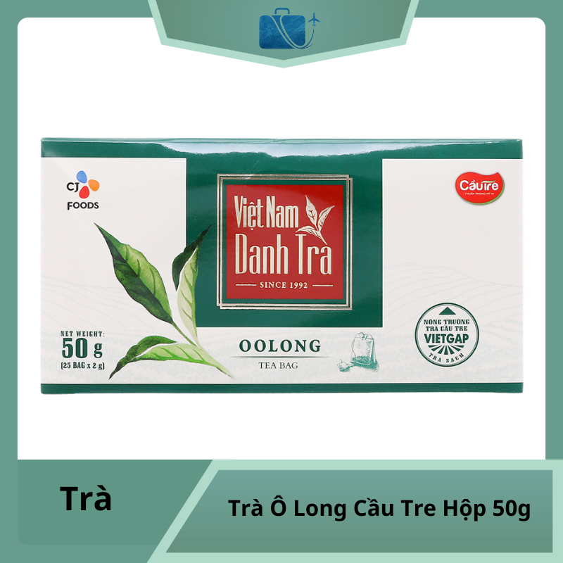 Trà Ô Long Cầu Tre Hộp 50g