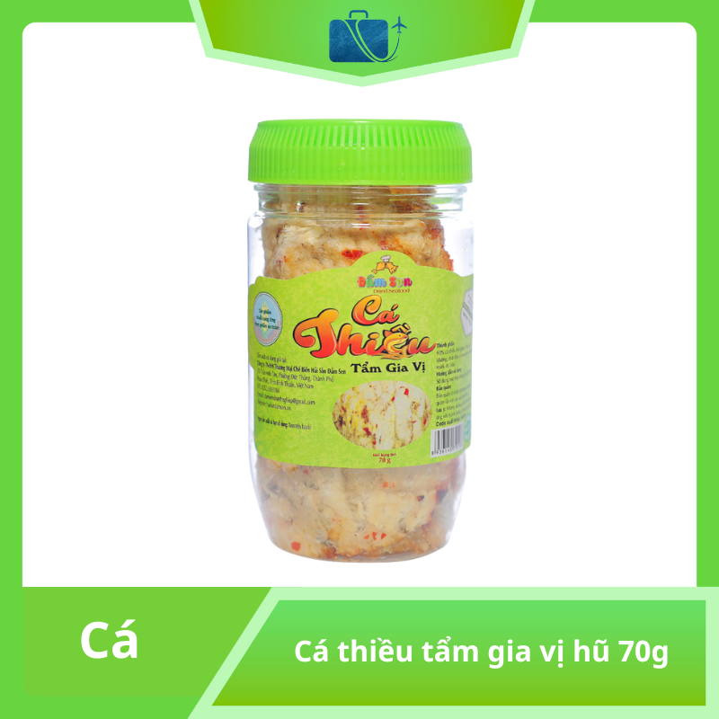 Cá thiều tẩm gia vị Đầm Sen 70g
