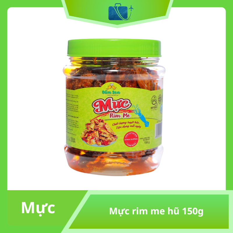 Mực Rim Me Đầm Sen 150g