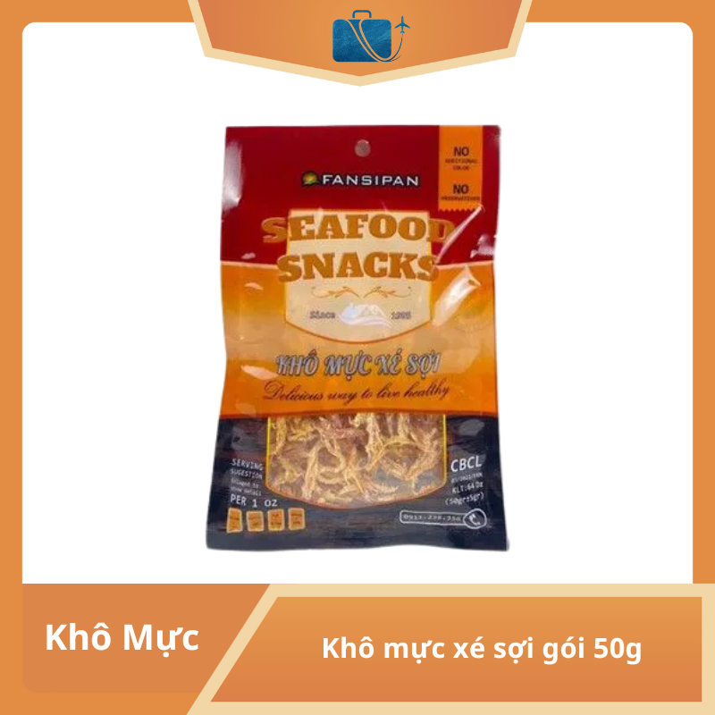 Khô Mực Xé Sợi Fansipan 50g