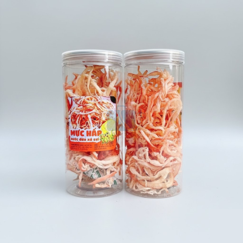 Mực Thái Xé Sợi Hấp Dừa Loại 1