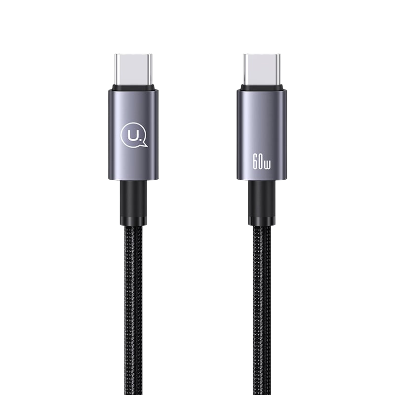 Cáp Sạc Nhanh USAMS SJ678 60W Type-C 0.25m - Tarnish