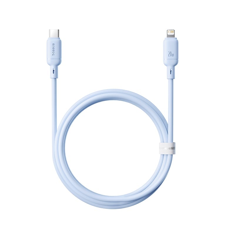 Cáp Sạc OS-Baseus Silky Series USB-C to Lightning 20W 1m