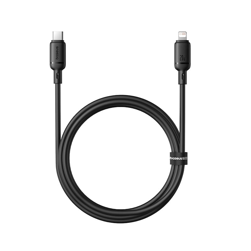 Cáp Sạc OS-Baseus Silky Series USB-C to Lightning 20W 2m