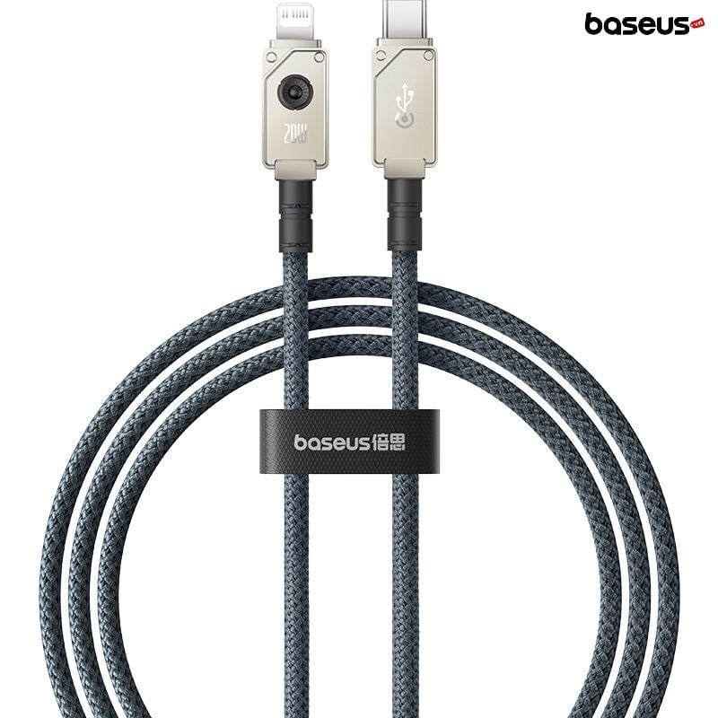 Cáp Sạc Baseus Unbreakable Series USB-C to Lightning 20W 2m
